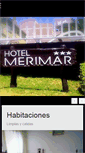 Mobile Screenshot of hotelmerimar.com.ar